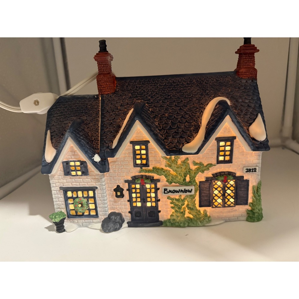 Dept 56 Dickens Village Oliver Twist Brownlow House 55530 Christmas Retired VTG